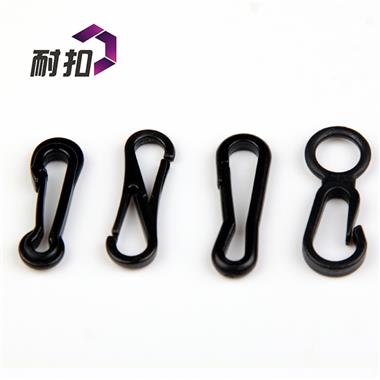 廠家直銷東莞耐扣現(xiàn)貨塑料手套配發(fā)財(cái)扣 8字扣件扣滿千包郵
